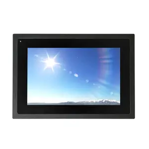 産業用LCDパネル1000 nit太陽光で読み取り可能なモニター10.1"