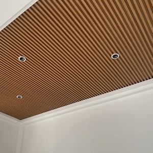 לוח קיר pvc חיצוני מחורץ קיר לוחות קיר פלסטיק חיצוני חיפוי קיר פלסטיק חיצוני לקישוט משרדים/בניין - Product Image 5