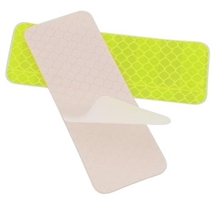 Reflector de remolque impermeable, pegatina de visibilidad, rojo/blanco/amarillo, advertencia de precaución de seguridad, Pegatina autoadhesiva para remolque - Product Image 2