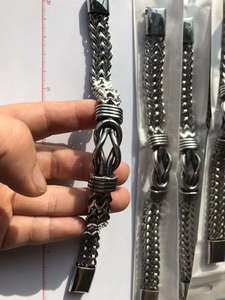 Hotsale Stainless Steel Chain love Knot Magnetic <b>Bangle</b> Bracelet Jewelry Stainless Steel for <b>Men</b> - Product Image 4