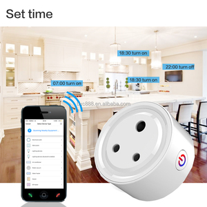 Fabrication de prise de courant indienne pour maison intelligente <span class=keywords><strong>Homekit</strong></span> WiFi Mesh Energy Monitor Custom Firmware Flash basé sur la réinitialisation ESP32/8266 - Product Image 2