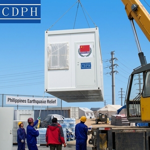 Logement d'urgence pour les secours en cas de tremblement de terre à <span class=keywords><strong>Mindanao</strong></span>, <span class=keywords><strong>Philippines</strong></span> |   Abri préfabriqué à déploiement rapide - Product Image 1