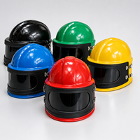 Respirateur à capuche filtrante à charbon actif CE avec tuyaux de protection pour sablage, combinaison de sablage et casque de sablage