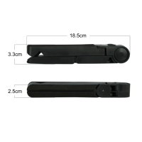 Support de téléphone portable de bureau portable, support de tablette réglable multifonctionnel pliable