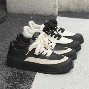 Zapatos Deportivos Retro de Moda Greatshoes, Negros, con Logotipo Personalizado, de Caña Alta, Transpirables, de Malla, Resistentes al Desgaste, de PU - Product Image 4