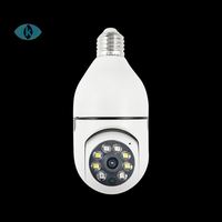 Caméra Ampoule Sans Fil Intérieure Ikevision ICSEE 1080P avec Capteur CMOS, Prise en Charge NVR, Lumière LED, Port E27, Sécurité Domestique WIFI