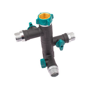 YOD OEM HVAC Contractor CNC Répartiteur à connexion rapide à 3 voies Collecteur de tuyau <span class=keywords><strong>d</strong></span>'arrosage à 3 sorties SS NSF 61 certifié <span class=keywords><strong>pour</strong></span> <span class=keywords><strong>robinet</strong></span> <span class=keywords><strong>d</strong></span>'<span class=keywords><strong>eau</strong></span> - Product Image 1