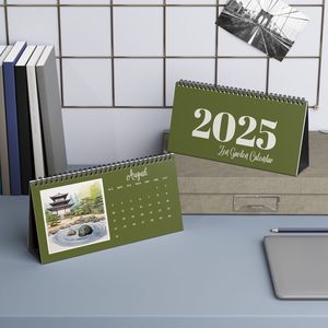2025 Desk Calendar Promotional Custom Desk Table Large Wall Calendars With Photos