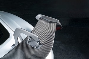 Aileron arrière <span class=keywords><strong>GT4</strong></span> <span class=keywords><strong>RS</strong></span> pour 718, fibre de carbone sèche, installation de remplacement - Product Image 2