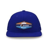 Casquette de baseball trucker OEM 6 panneaux en maille respirante 100 % polyester découpée au laser de haute qualité avec broderie 3D