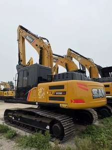 Excavadora de cadenas Sany SY215C Pro de 21 toneladas, maquinaria de construcción usada, excavadora de color amarillo, tipo oruga para excavación con certificación CE EPA - Product Image 1