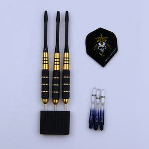 Fléchettes OEM personnalisées en gros, corps <span class=keywords><strong>de</strong></span> fléchettes en cuivre, fléchettes rigides avec emballage en boîte - Product Image 3