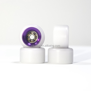 Roues de fingerboard CNC POM haute performance avec roulements de précision, pièces de mini-skate durables moulées par gravité pour experts - Product Image 2
