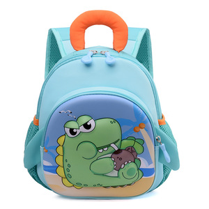 Zaino Impermeabile per Bambini con Dinosauri, Facile da Pulire, Borsa Scuola per Bambini e Bambine, Uso Quotidiano per <span class=keywords><strong>Asilo</strong></span> e Attività all'Aperto - Product Image 1