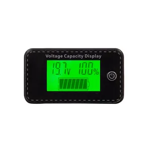 Battery Voltage Indicator Meter Tester LCD Lead Acid Lithium Voltage Meter