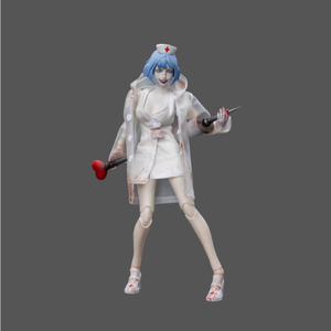 Figurine d'action LEVEL9 Club Chaos Frontline Series Diablo Doctor & Crazy Nurse PVC 1:12 Tide Playing - Product Image 3