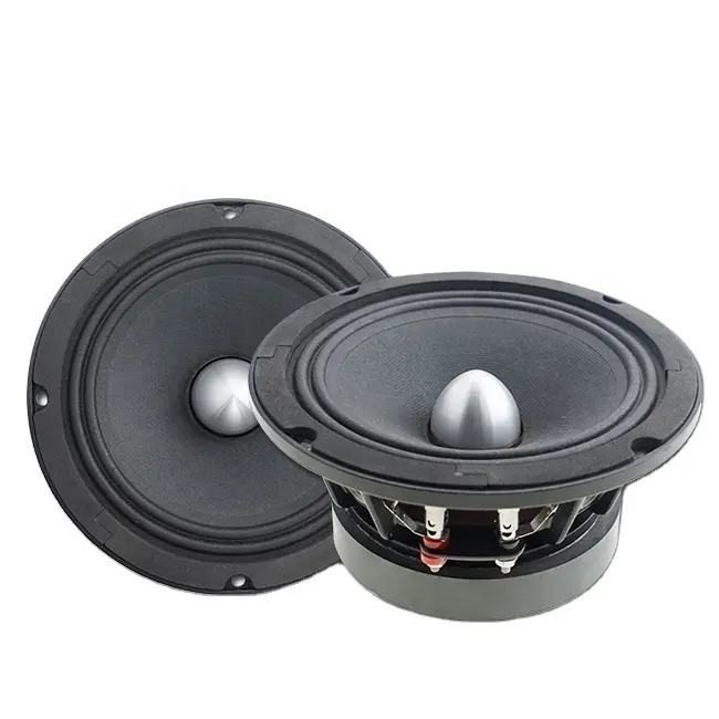 OEM Speaker Pabrik 600W 4 Ohm Aluminium Basket Mobil 8 Inci Midrange Speaker untuk Audio Mobil