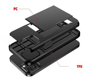 Porte-cartes en TPU, accessoires de téléphone portable pour <span class=keywords><strong>iPhone</strong></span> <span class=keywords><strong>12</strong></span> Mini Pro Max, étui pour <span class=keywords><strong>iPhone</strong></span> <span class=keywords><strong>12</strong></span> 5.4 6.1 6.7 - Product Image 3