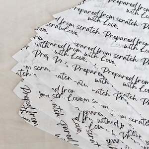 Papier spécial de qualité alimentaire coloré sur mesure pour emballer les hamburgers, résistant à la graisse et à l'huile, papier ciré pour sandwichs, pour usage textile - Product Image 2