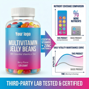 Vitaminas Biocchn, Suplemento Multivitamínico en Gomitas <span class=keywords><strong>para</strong></span> Adultos y Niños, Vitaminas B1, B12 y <span class=keywords><strong>Complejo</strong></span> <span class=keywords><strong>B</strong></span>, Mejora la Inmunidad - Product Image 3