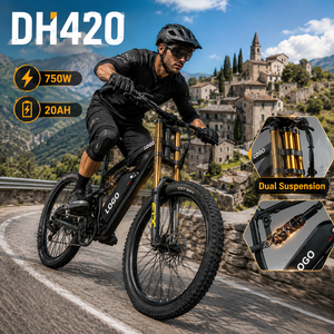Bicicleta Eléctrica de Montaña DH420, E-MTB de 750W, 20AH, 50km/h, 80KM de Autonomía, Todo Terreno - Product Image 1