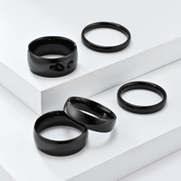 2/4/6/8/10mm RVS 18K verguld vintage unisex ring voor Valentijnsdag, verloving, huwelijk, cadeau voor geliefden, koppels