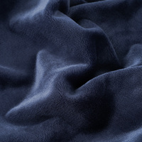 Couverture ultra douce avec franges torsadées, 1 pièce, 60x80 pouces, bleu marine, légère, à glands, pour canapé