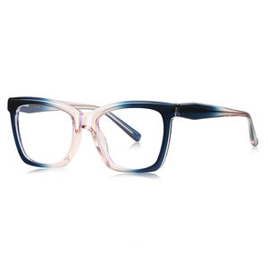 Visualmate全顔用長方形眼鏡フレーム光学メガネTR90アンチブルーライト大型眼鏡フレーム - Product Image 5