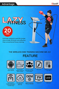 Équipement de musculation à domicile, combinaison d'électrostimulation sans fil, Athlete Ally Bodytech <span class=keywords><strong>Ems</strong></span> - Product Image 5