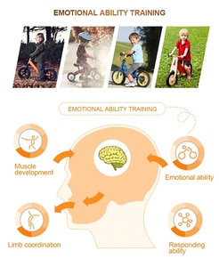 Le vélo d'équilibre <span class=keywords><strong>5</strong></span>-<span class=keywords><strong>en</strong></span>-<span class=keywords><strong>1</strong></span> le plus populaire pour enfants avec selle recouverte de cuir et pneus de 12 pouces pour garçons et filles de 2 à 7 ans - Product Image 3