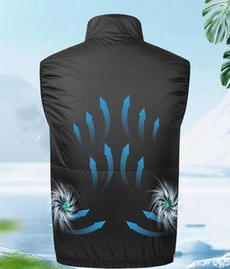 Nouvelles tenues de travail pour le refroidissement, la climatisation, gilet, couvre-ventilateur sans manches, refroidissement extérieur - Product Image 3