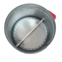 Système de ventilation de conduits d'air CVC, registre motorisé rond isolé