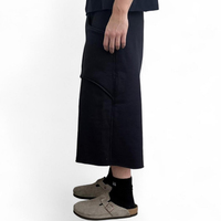 Shorts de jogging amples et longs pour hommes Huili OEM personnalisés, taille élastique, en molleton épais
