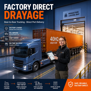 Agente de Transporte Marítimo DDP, Servicio de Logística Global Puerta a Puerta desde China, Entrega Rápida, Transporte Económico - Product Image 1