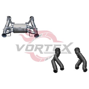 Vortex Car Muffler for Lamborghini Aventador LP700 Upgrade SVJ Valved Full Exhaust System With Downpipe Factory - Product Image 5