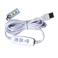 Panneau LED USB à haute luminosité avec interrupteur de gradation progressif, contrôle 5W 10W 12W, carte de circuit imprimé LED circulaire, carte de circuit imprimé LED pour décoration DIY