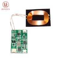 Lámpara de Escritorio LED Honzen TW-B198LM Multifuncional de 5W 10W con Sensor Táctil de Carga Inalámbrica, PCBA OEM, Luz Blanca Cálida, Módulo LED SMD 2835