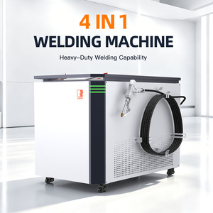 Machine de soudage au laser portable 4 en 1 refroidie par eau avec écran tactile pour la fabrication des métaux - Product Image 5