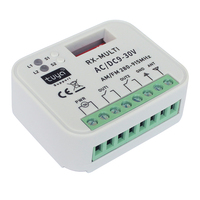Récepteur de télécommande RF multifréquence Tuya WiFi 2 canaux 280-915 MHz, ouvre-porte de garage universel