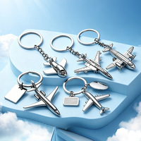 Porte-clés personnalisable en alliage de zinc, modèle d'avion J-20, cadeau commémoratif créatif