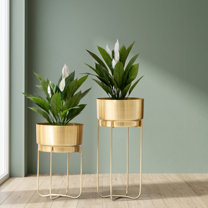 Offre spéciale jardinière en métal fabriqué à la main meilleure qualité Pot de fleur en fer jardin décoration de la maison prix de gros utilisation suspendue - Product Image 6