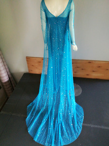 Vestito da Principessa <span class=keywords><strong>Elsa</strong></span> per Bambina, Costume <span class=keywords><strong>di</strong></span> <span class=keywords><strong>Anna</strong></span> ed <span class=keywords><strong>Elsa</strong></span> per Cosplay, Halloween <span class=keywords><strong>e</strong></span> Feste in Maschera, Ispirato a TV <span class=keywords><strong>e</strong></span> Film - Product Image 5