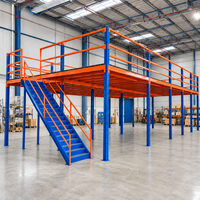 Système de rayonnage multi-niveaux en acier pour entrepôt avec prix d'usine compétitif