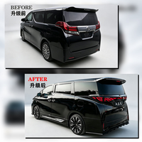Kit de conversion de carrosserie extérieure de style Série 30 à Série 40 pour Toyota Alphard Vellfire 2015-2022, pièces de mise à niveau en plastique