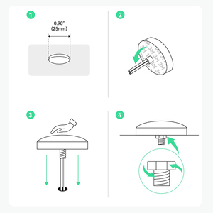 Proxicast 5-in-1 ăng ten Xe Chuyên Nghiệp 143.6x32mm cấu hình thấp MIMO LTE + Wi-Fi + GPS vít gắn kết kết dọc - Product Image 3