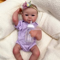 Poupée de mode de 19 pouces avec corps entièrement en vinyle souple, fille Julieata, toucher réaliste, bébé câlin, peinture multicouche, peau 3D