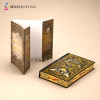 Impresión de Sobrecubiertas para Libros Bajo Demanda, Sobrecubiertas Personalizadas a Todo Color con Acabado Mate y Lámina Plateada para Libros
