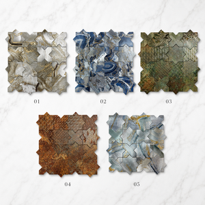 Mosaico per <span class=keywords><strong>Piastrelle</strong></span> da Parete per Cucina, Mosaico per Hotel, Decorazione Domestica a Basso Prezzo - Product Image 2