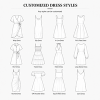Robe midi vintage en mousseline à pois pour femme, coupe droite, manches tombantes, bordure en ruban, tricot écologique, décontractée pour l'été