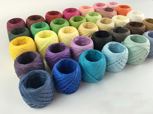 Chiffre bon marché bricolage <span class=keywords><strong>raphia</strong></span> papier sac fil pour emballage corde - Product Image 3